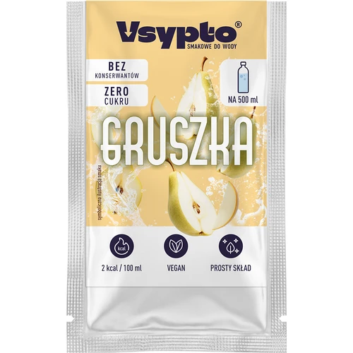 VSYPTO s príchuťou hrušky, 3 g - 2