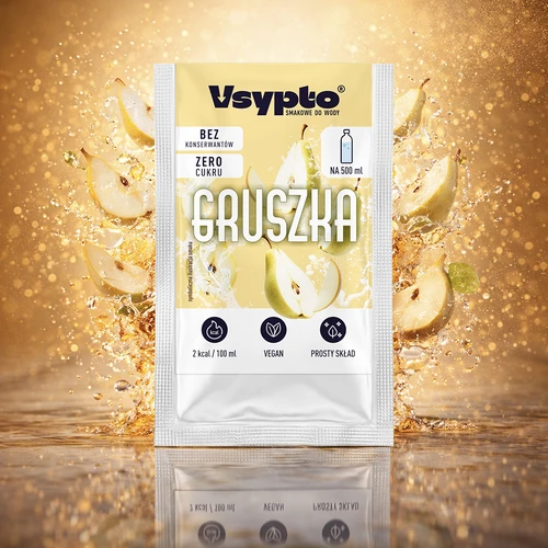 VSYPTO s príchuťou hrušky, 3 g