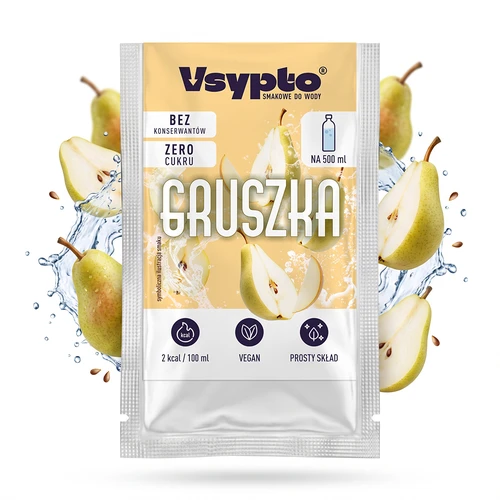 VSYPTO s príchuťou hrušky, 3 g