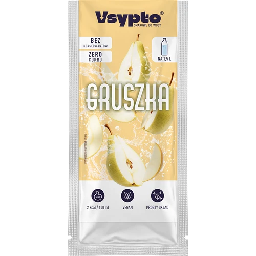 Vsypto s príchuťou hrušky, 9 g - 2