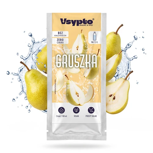 Vsypto s príchuťou hrušky, 9 g