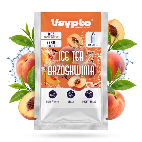 VSYPTO s príchuťou Ice Tea Broskyňa, 3 g