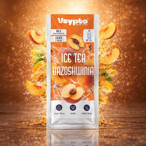 VSYPTO s príchuťou Ice Tea Broskyňa, 9 g
