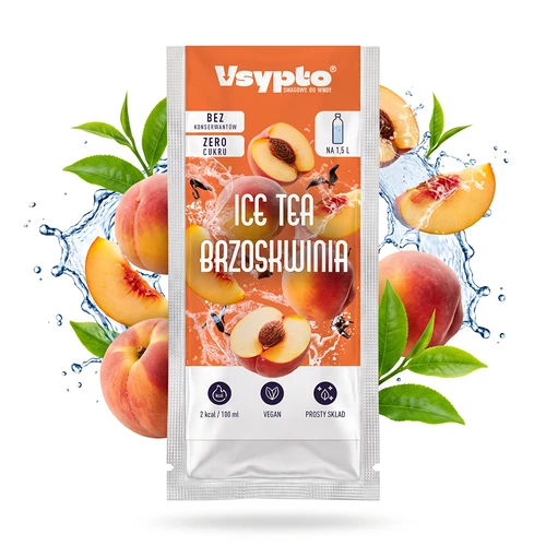 VSYPTO s príchuťou Ice Tea Broskyňa, 9 g