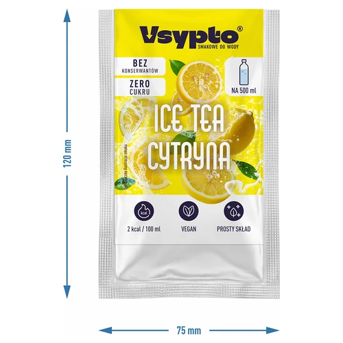 VSYPTO s príchuťou Ice Tea Citrón, 3 g - 4