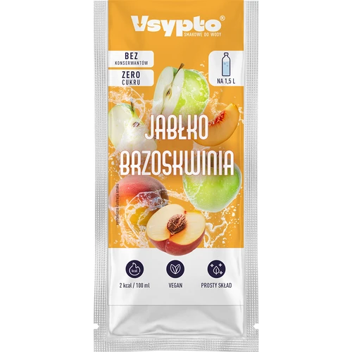 Vsypto s príchuťou Jablko Broskyňa, 9g - 2