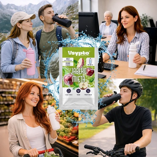 VSYPTO s príchuťou Jablko Mäta, 3 g - 7