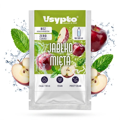 VSYPTO s príchuťou Jablko Mäta, 3 g