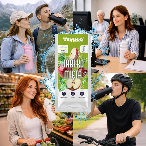 VSYPTO s príchuťou Jablko Mäta, 9 g - 7