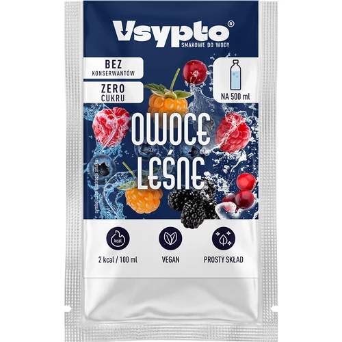 VSYPTO s príchuťou lesného ovocia, 3g - 2