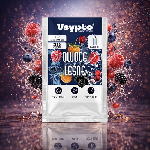 VSYPTO s príchuťou lesného ovocia, 3g
