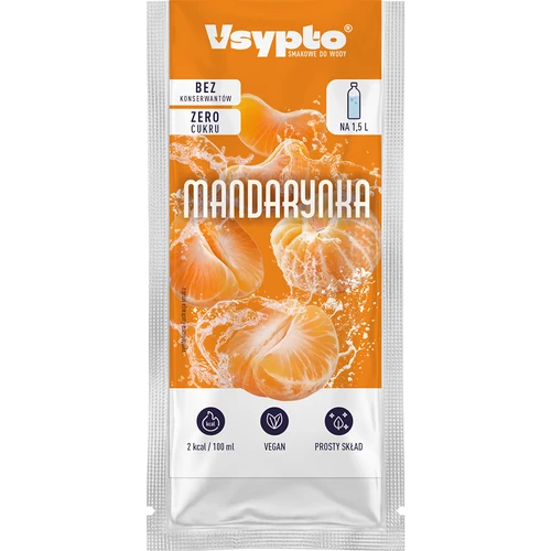 VSYPTO s príchuťou mandarínok, 9 g - 2