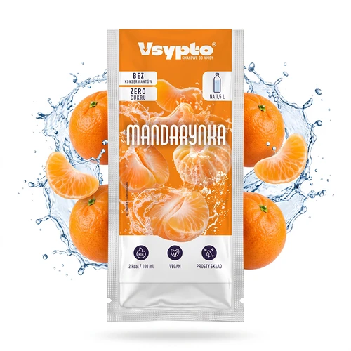 VSYPTO s príchuťou mandarínok, 9 g