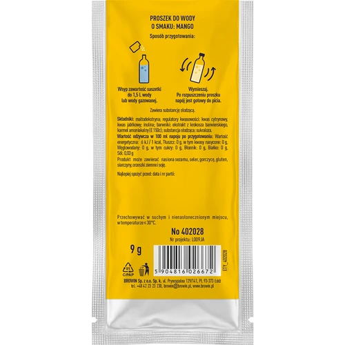 VSYPTO s príchuťou manga, 9 g - 3