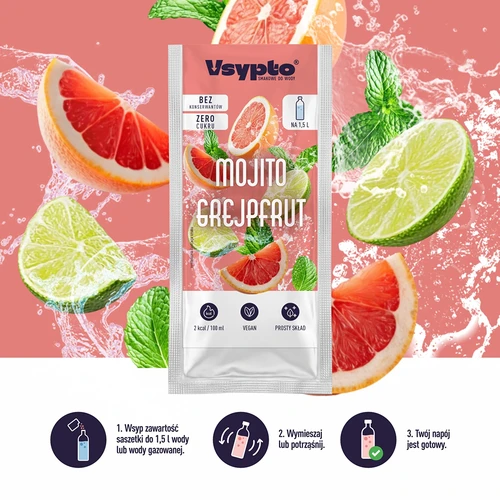 VSYPTO s príchuťou Mojito grep, 9 g - 5