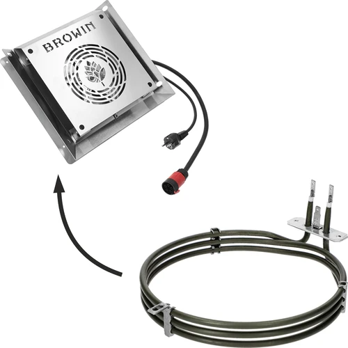 Vykurovacie teleso do údiarne - 2,7 kW - 3