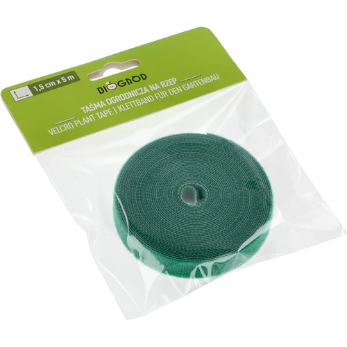 Záhradná páska na suchý zips, zelená, 15 mm x 5 m - 5 ['záhradná páska na suchý zips', ' páska so suchým zipsom na rastliny', ' na viazanie rastlín', ' páska so suchým zipsom na upevnenie', ' záhradná páska suchý zips', ' podväzovanie rastlín', ' páska do záhrady', ' páska so suchým zipsom na stabilizáciu rastlín', ' udržiavaná záhrada', ' podopieranie rastlín v záhrade', ' páska so suchým zipsom na tyčky a rastliny', ' ako chrániť rastliny pred zlomením', ' silná páska na rastliny', ' upevnenie rastlín', ' záhradná páska 5 metrov', ' úzka páska na rastliny', ' upevnenie typu suchý zips', ' páska suchý zips']