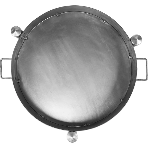 Záhradné ohnisko ø 60 cm zvárané - 3 ['ohnisko v záhrade', ' okrúhle ohnisko', ' táborák', ' pod kotlík', ' poľské ohnisko', ' ohnisko surová oceľ', ' ohnisko táborákové', ' liatinový kotlík', ' gril', ' trojnožka']