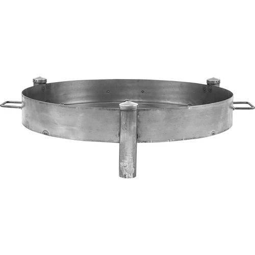 Záhradné ohnisko ø 70 cm zvárané - 2 ['ohnisko v záhrade', ' okrúhle ohnisko', ' táborák', ' pod kotlík', ' poľské ohnisko', ' ohnisko surová oceľ', ' ohnisko táborákové', ' liatinový kotlík', ' gril', ' trojnožka']