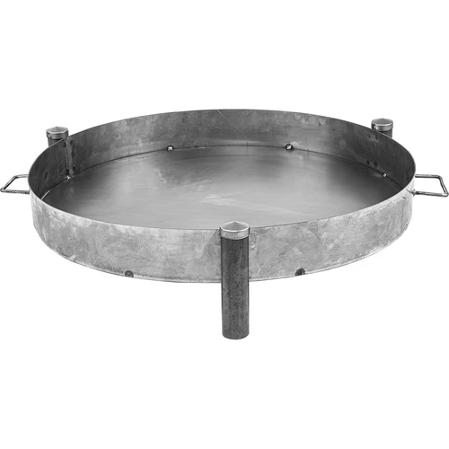 Záhradné ohnisko ø 80 cm zvárané  - 1 ['ohnisko v záhrade', ' okrúhle ohnisko', ' táborák', ' pod kotlík', ' poľské ohnisko', ' ohnisko surová oceľ', ' ohnisko táborákové', ' liatinový kotlík', ' gril', ' trojnožka']