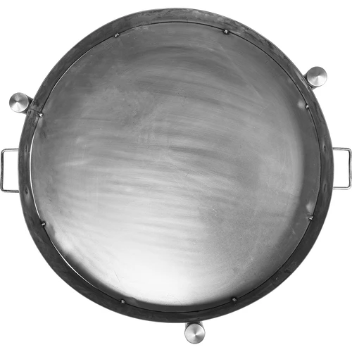 Záhradné ohnisko ø 80 cm zvárané - 3 ['ohnisko v záhrade', ' okrúhle ohnisko', ' táborák', ' pod kotlík', ' poľské ohnisko', ' ohnisko surová oceľ', ' ohnisko táborákové', ' liatinový kotlík', ' gril', ' trojnožka']