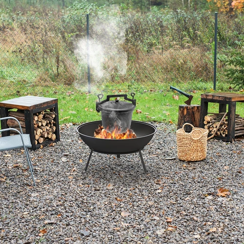 Záhradné ohnisko s roštom, Ø55 cm, okrúhle, misa - 11 ['ohnisko v záhrade', ' okrúhle ohnisko', ' táborák', ' pod kotlík', ' poľské ohnisko', ' ohnisko surová oceľ', ' ohnisko táborákové', ' liatinový kotlík', ' gril', ' trojnožka', ' záhradné príslušenstvo', ' varenie v záhrade', ' ohnisko pod rošt', ' najlepšie ohnisko', ' maľované ohnisko', ' ohnisko táborákové', ' liatinový kotlík', ' gril', ' trojnožka', ' ohnisko žiaruvzdorné', ' čierne ohnisko', ' moderné ohnisko', ' ohnisko na nožičkách', ' malé ohnisko', ' opekanie klobások', ' ohnisko s roštom']