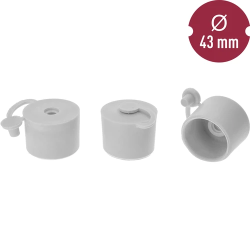 Zátka na balón fi 43 mm s uzáverom - 2 ['zátka s uzáverom', ' zátka na balón s uzáverom', ' tesná zátka na balón', ' gumová zátka na balón', ' zátka s uzáverom na demižón']