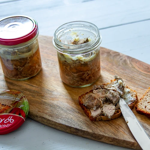 Zaváranina - zmes bylín a korenín, 30 g - 7 ['mäsová konzerva', ' zaváranina', ' klobása zo zaváraniny', ' nátierkové mäso', ' mäsová konzerva', ' korenie na zaváraninu']
