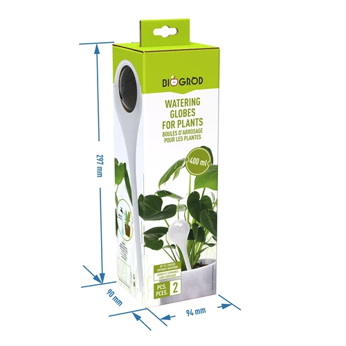 Zavlažovacie gule na rastliny, priehľadné, 400 ml, 2 ks - 6 ['zavlažovacie gule', ' dávkovač na zavlažovanie kvetov', ' na polievanie kvetov', ' zvlhčovače na kvety', ' zavlažovanie kvetov', ' zavlažovanie rastlín', ' zavlažovače do kvetináčov', ' na polievanie kvetov', ' na izbové kvety', ' zavlažovací systém', ' zavlažovacia guľa', ' dávkovač vody do kvetináčov', ' gule na rastliny', ' dávkovač na rastliny', ' polievanie rastlín', ' zavlažovacia guľa']
