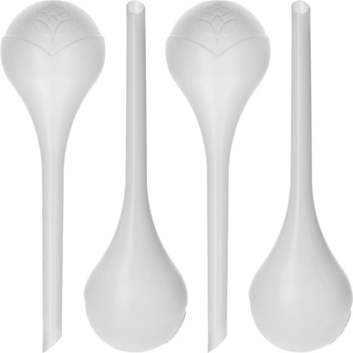 Zavlažovacie gule pre rastliny, biele polopriehľadné, 400 ml, 4 ks  - 1 ['zavlažovacie gule', ' dávkovač na zavlažovanie kvetov', ' na polievanie kvetov', ' zvlhčovače pre kvety', ' zavlažovanie kvetov', ' zavlažovanie rastlín', ' zavlažovače do kvetináčov', ' na polievanie kvetov', ' pre izbové kvety', ' zavlažovací systém', ' zavlažovacia guľa', ' dávkovač vody do kvetináčov', ' gule pre rastliny', ' dávkovač pre rastliny', ' polievanie rastlín', ' zavlažovacia guľa', ' biele zavlažovacie gule']