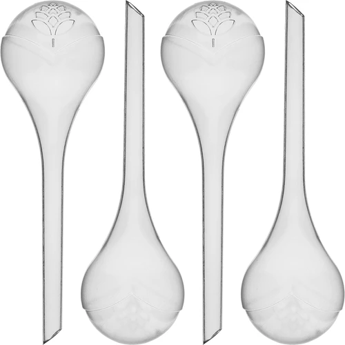 Zavlažovacie gule, priehľadné, 400 ml, 4 ks  - 1 ['zavlažovacie gule', ' dávkovač na zavlažovanie kvetov', ' na polievanie kvetov', ' zvlhčovače pre kvety', ' zavlažovanie kvetov', ' zavlažovanie rastlín', ' zavlažovače do kvetináčov', ' na polievanie kvetov', ' pre izbové kvety', ' zavlažovací systém', ' zavlažovacia guľa', ' dávkovač vody do kvetináčov', ' gule pre rastliny', ' dávkovač pre rastliny', ' polievanie rastlín', ' zavlažovacia guľa']