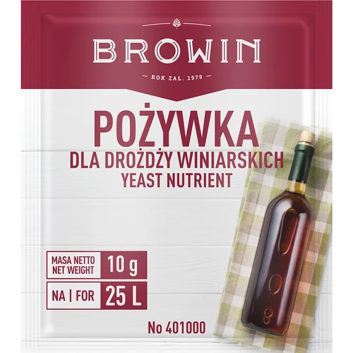 Živná pôda pre vinárske kvasinky, 10 g  - 1 ['živná pôda pre kvasinky', ' živná pôda na víno', ' zdroj dusíka a fosforu pre kvasinky', ' minerálna živná pôda']