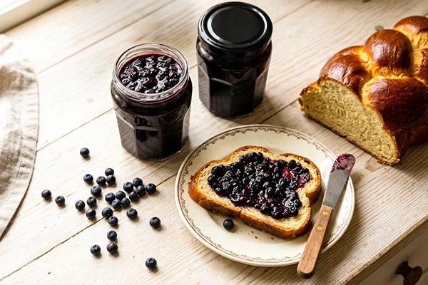 Domáci čučoriedkový džem s pektínom – menej cukru, viac ovocia!
