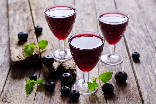 Likér z kanadských čučoriedok