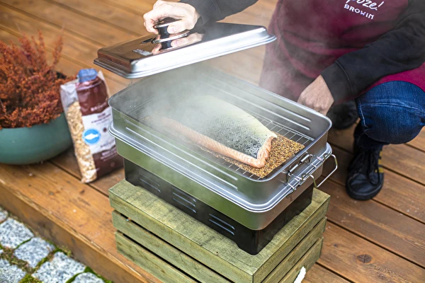 Losos údený za tepla