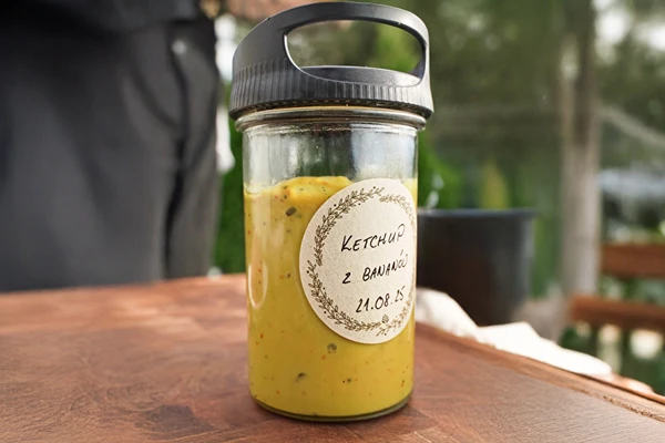 Sladko-pikantný kečup z banánov – ideálny k burgerom a nielen k nim