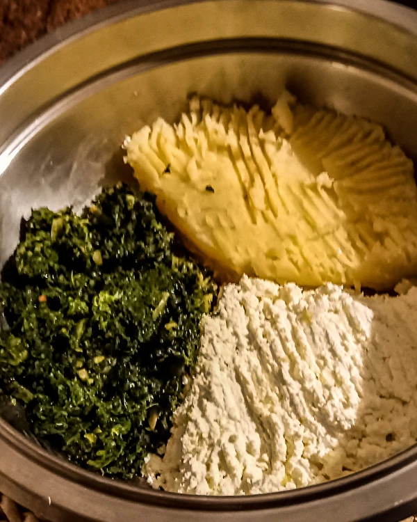 Špenátová drožďová hviezda