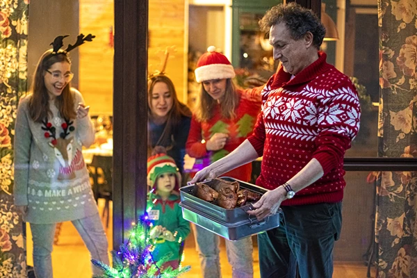 Štedrovečerný kapor, údený