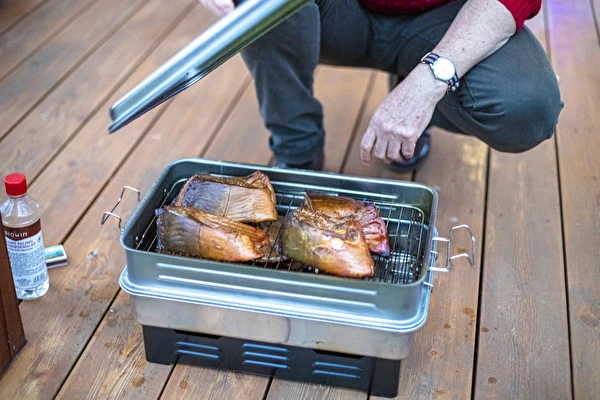 Štedrovečerný kapor, údený