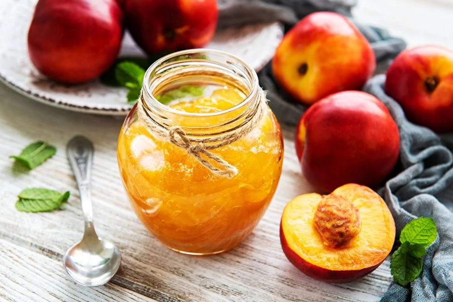 Browin Przepiśnik - Broskyňová konfitúra s rozmarínom