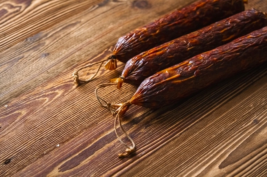 Domáca krakovská klobása – údená