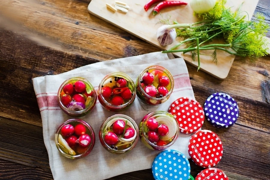 Browin Przepiśnik - Kvasené reďkovky