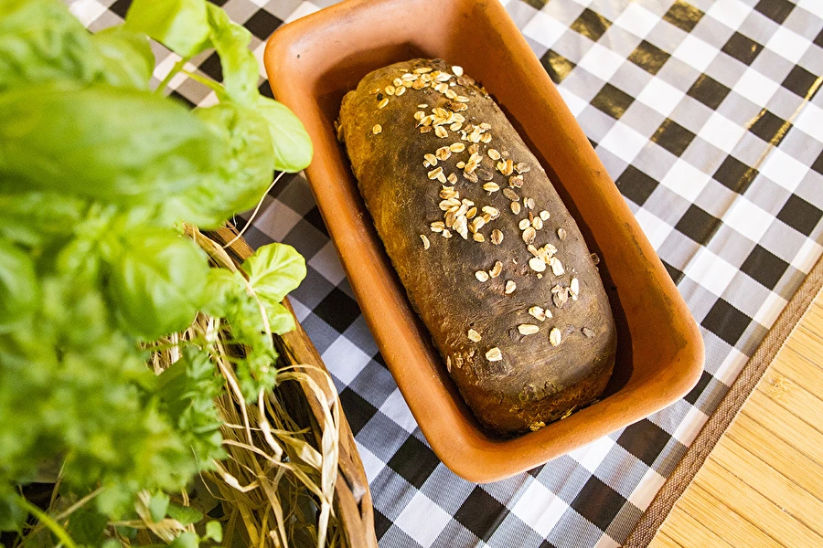 Pohánkovo-ryžový chlieb v hrnci