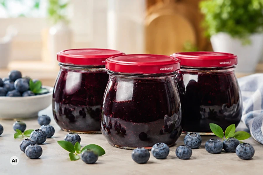 Recept na čučoriedkový džem bez pridaného cukru