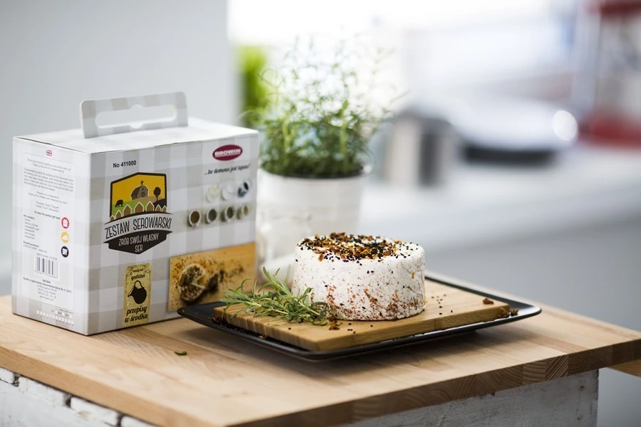 Browin Przepiśnik - Syr à la koryciński s paradajkami