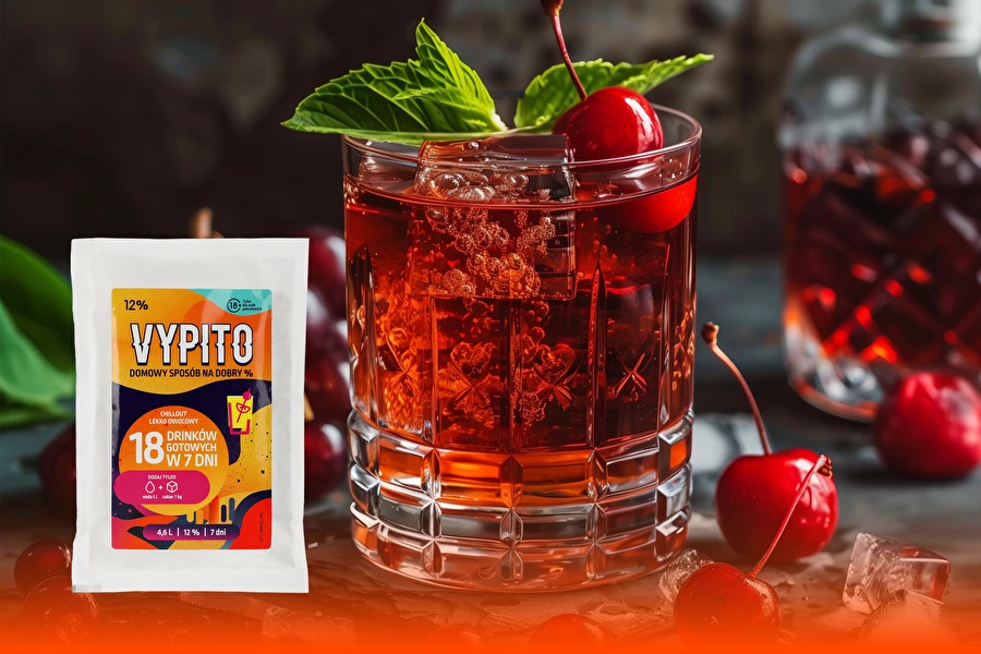 Vypito Višňová Rozkoš - jemne sladká a ovocná klasika